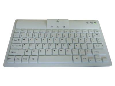 China Bluetooth industrial wireless washable keyboard with USB rechargeable Li-ion battery for sale