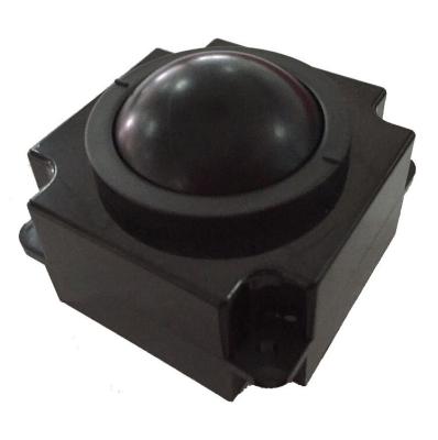 China ESD 50.mm black trackball medical mouse for military, medical, industrial application for sale