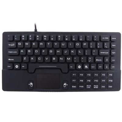 China IP68 antibacterial Latin-American medical silicone keyboard with 2-in-1and EN60950 comply for sale