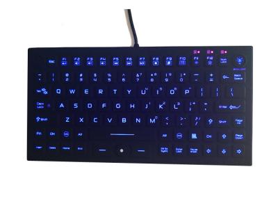 China IP68 Anti-salt fog Military Silicon Keyboard with Mouse For Shipping for sale