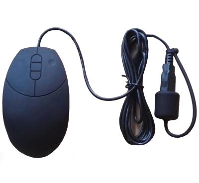 China IP68 waterproof nano silver antibacterial optical medical mouse with USB cap for sale