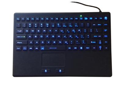 China IP68 Industrial Usb Keyboard With Touchpad Supporting Gloves and Windows 10 for sale