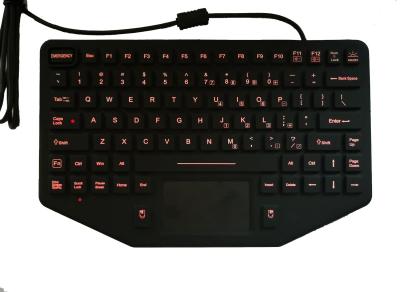 China Panel mount 89-key military keyboard with Shift + F1 for North American market IC for sale