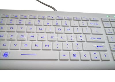 China Magnetic Antibacterial Medical Hospital Keyboard With Backlit Against COVID-19 for sale