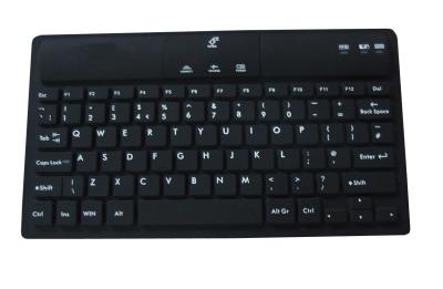 China Water Proof Bluetooth Keyboard By Pure Silicone For WIN10 Easy To Clean And Disinfect for sale