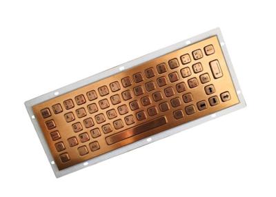 China Bilingual 64 Key Military Level Metal Keyboard For Mining Oil for sale