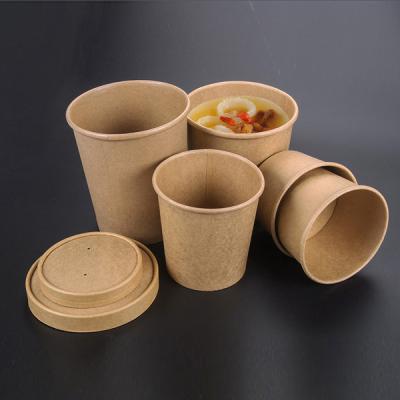 China China Food Grade Coffee Cup Soup Disposable Paper Hot Cup for sale