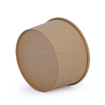 China OEM Disposable Paper Bowl Customized Paper Salad Bowl For Take Away Food for sale