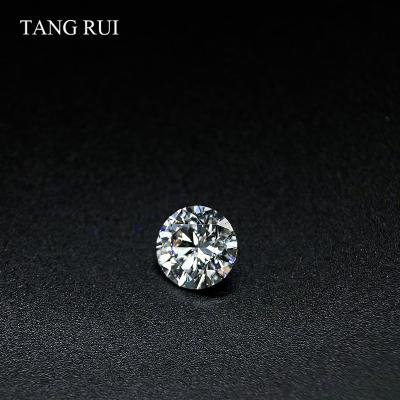 China Jewelry Making TANG RUI Customize 6mm 1.0ct D Color VS2 HPHT Lab Developed Synthetic Round Loose Diamond Jewelry Making for sale