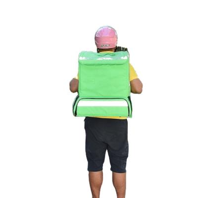 China Foodora Waterproof Thermal Waterproof Delivery Bag Food Insulated Backpack For Motorcycle for sale