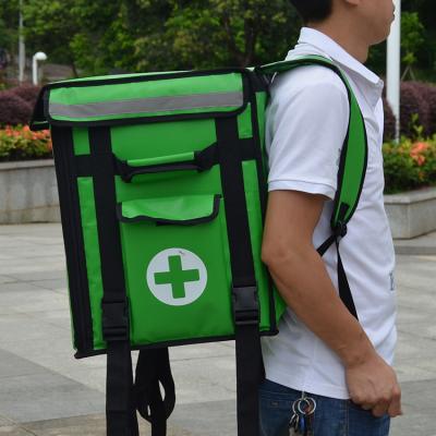 China Custom Waterproof Bike Food Delivery Backpack Waterproof Thermal Cooler Bag for sale