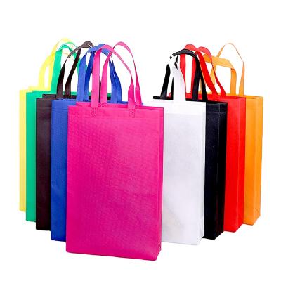 China Recyclable in the bag 10kg nonwoven carrier one-step training bag hot pressing multi color stereo bag three-dimensional bag for sale