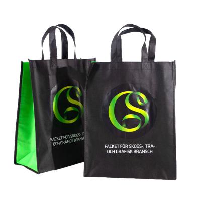 China Factory Direct Supply Recyclable Custom Logo Recycled Non Woven Large Shopping Bag for sale