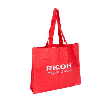 China Factory Supply Price Recyclable High Quality Logo Promotion Shopping Tote Customized PP Woven Bag for sale