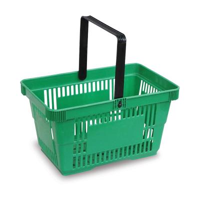 China CE Certificated Handle Rolling Supermarket Easy-Carry Telescopic Shopping Basket for sale