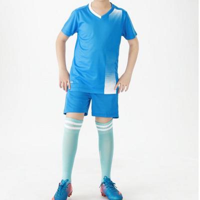 China QUICK DRY Kids Soccer Jersey Personalized Custom Kids Soccer Jersey Set Quick Dry Soccer Uniform Breathable Soccer Uniform For Kids for sale