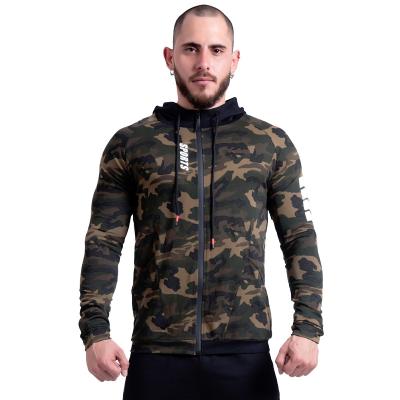 China Sustainable Hot Sale Autumn And Winter Men DANFIRST Camouflage Sports Outdoor Hooded Casual Cardigan Jacket for sale