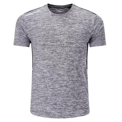 China Summer Men's Anti-pilling Sports T-shirt Fitness Casual Short Sleeved Quick Dry Breathable T-shirt for sale