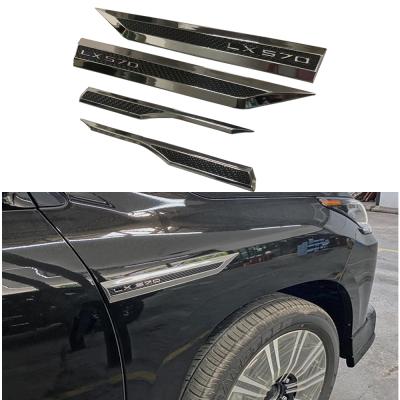 China Luxury Car Styling Emblem Sticker Side Skirt For Lexus 570 LX570 2016 2017 2018 2019 2020 2021 Accessories for sale