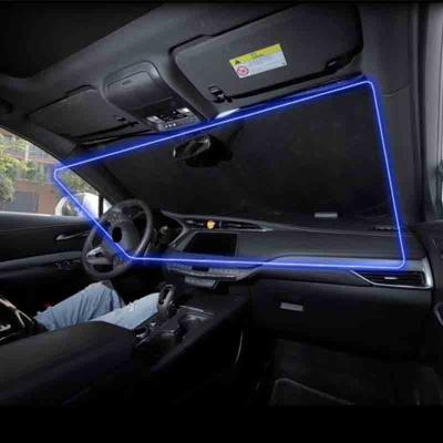 China For Toyota RAV4 Car Sunshade Sun Shade Windshield Sunshade Cover For Toyota RAV4 Front Window Sunshade Shield Protection 2020 for sale