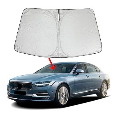 China For Volvo S90 Car Sun Shade Parasol Front Windshield Shade Sun Visor Sunshade Accessories Sunshade For Volvo S90 2017 for sale