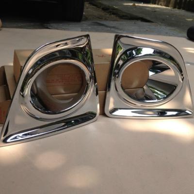 China ABS Single Chrome, Car Chrome Accessories, Trim Front Fog Light Cover Lamp For Toyota Corolla 2014 2015 for sale