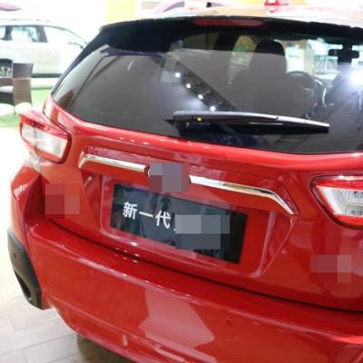 China 2PCS/SET ABS Chromed Rear Door Trim Trunk Cover Trim For Subaru XV 2018 123 Accessories for sale