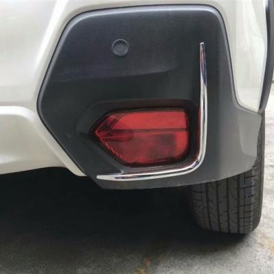 China 2PCS/SET Rear Tail Fog Lamp Cover Rear Fog Light Trim For Subaru XV 2018 123 Accessories for sale