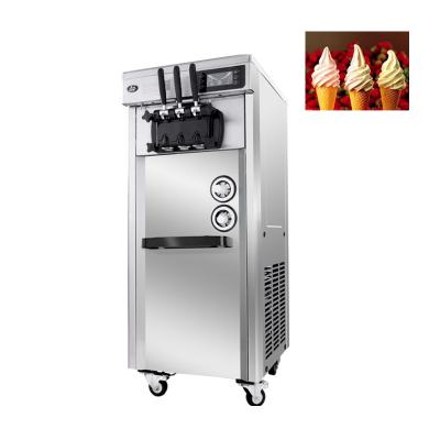 China Single Serve 5 Flavor Soft Ice Cream Machine Prices Single Outpuit Ice Cream Machine With Lowest Price for sale