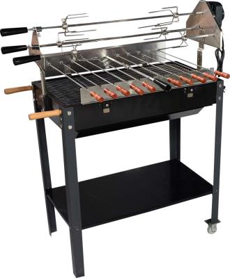 China Easily Assembled Heavy Duty Outdoor Cyprus Rotisserie Barbecue Grill for sale