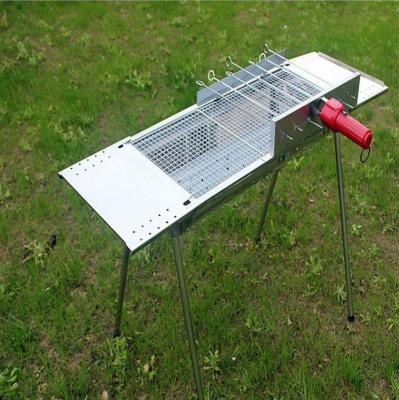 China Easily Assembled Portable Stainless Steel Charcoal BBQ Grill for sale