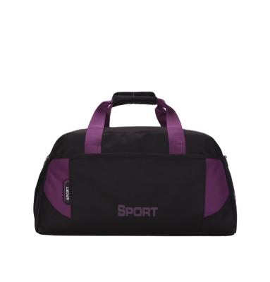 China Large Capacity China Manufacturer Men's Small Waterproof Purple Beach Tote Sport Duffle Bag For Outdoor for sale