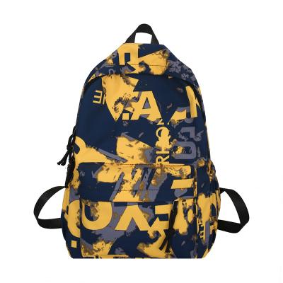 China The Other Qetesh 2021 Fashion Style Letter Pattern Sublimation School Backpack for sale