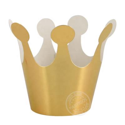 China Papercard DIY Party Decorations Kids Crown Cap Paper Hats Gifts Paper Hats Child Supplies for sale