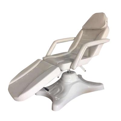 China EUROPEAN beauty salon bed factory direct sales beauty spa bed beauty chair white hydraulic salon furniture for sale