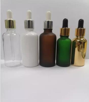 China van het het Glasdruppelbuisje van 15ml 20ml 30ml 50ml 100ml de Druk van de de Flessenserigrafie voor Etherische olie Te koop