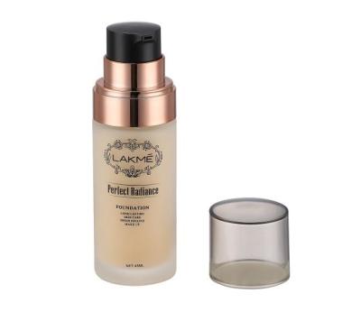 China Reusable Makeup Cosmetic Packaging Glass Foundation Bottle Luxury Cosmetic Containers OEM Design for sale