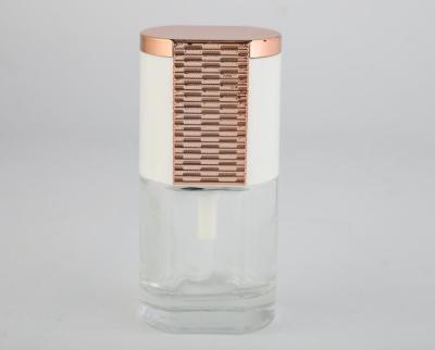 China 30ml van de het Flessenglasmake-up van de glasstichting De Verpakking/de Douane Kosmetische Containers Te koop