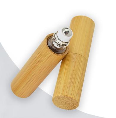 China 10g 15g 20g 30g 50g Bamboo Roll On Bottle Custom Engraving Logo for sale