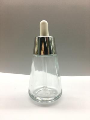 China Kleur die van het de Flessen30ml Bamboe van het Glasdruppelbuisje Kegel van het de Kraag de Witte Druppelbuisje lakken Te koop