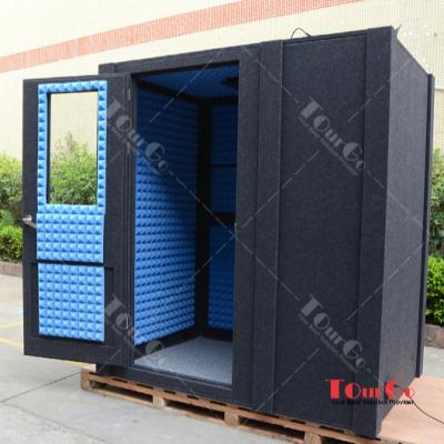 China Modular Acoustic Soundproof Booth Room Mini Telephone Booth Booth Studio Soundproof Room for sale