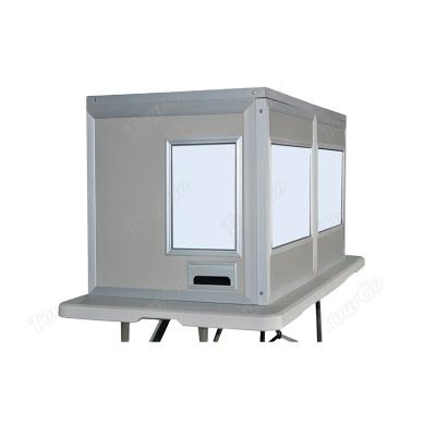 China TourGo Translation Extend Portable Tabletop Performer Booths For Two Person Size: 140 x 70 x 70cm for sale