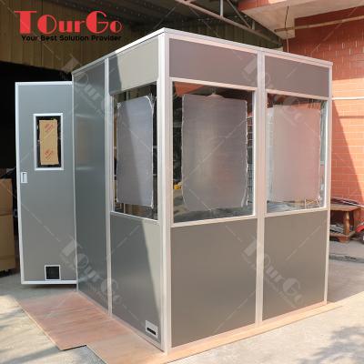 China Two Person Portable Interpretation System TourGo Tolkencabine with ISO 4043 Interpreter Booths for sale