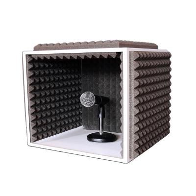 China Galvanized Steel White Vocal Booth For Voice Over And Small Studio for sale