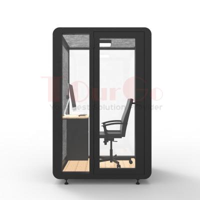 China Good Quality Modern Personal Studio Pods Office Soundproof Phone Booth For Hearing Tests for sale