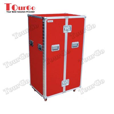 China Cheap Portable And Lightweight TourGo ATA Cases Custom Wardrobe Road Case With Storage for sale