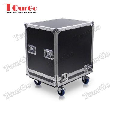 China flame retardant & Tourgo ATA 6-Space Waterproof Shallow Rack Mount Road Cases Suitable For A VRX-918SP Speaker for sale