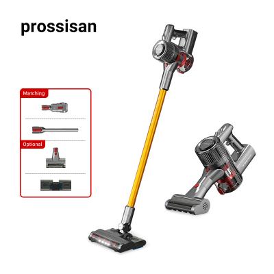 China Rechargeable Battery Home Aappliance 400W 25Kpa Floor Cyclone Stick Portable Cordless Wet And Dry Handheld Vacuum Cleaner for sale