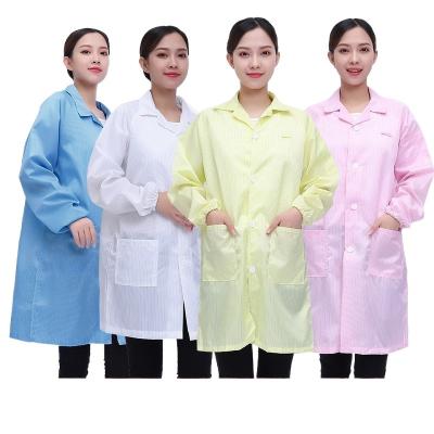 China Clean Room Antistatic Professional Anti-Static Clothing Anti-Static Work Wear Anti-Static Dust-Protected Clothing for sale