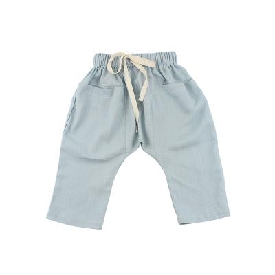 China 2021 Fashion Baby Clothing Kids Pants Harem Hiphop Boys Breathable Canvas Pants for sale